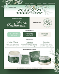Custom Brand Identity Board – Visual Branding for Small Businesses