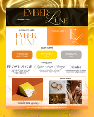 Custom Brand Identity Board – Visual Branding for Small Businesses